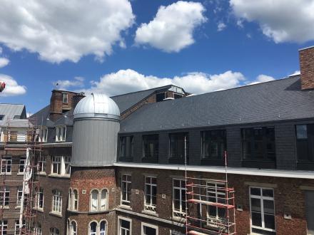 Outdoor view of the Namur Ash-Dome